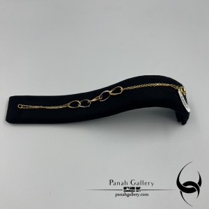 دستبند طلا زنانه | مردانه طرح (6)