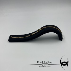 دستبند طلا زنانه | مردانه طرح (5)