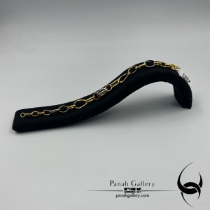 دستبند طلا زنانه | مردانه طرح (4)