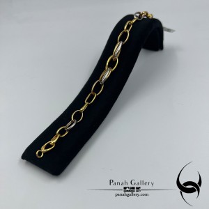 دستبند طلا زنانه | مردانه طرح (3)