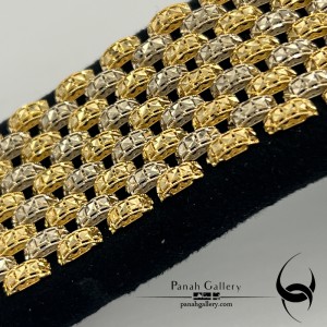 دستبند طلا زنانه | مردانه طرح (1)