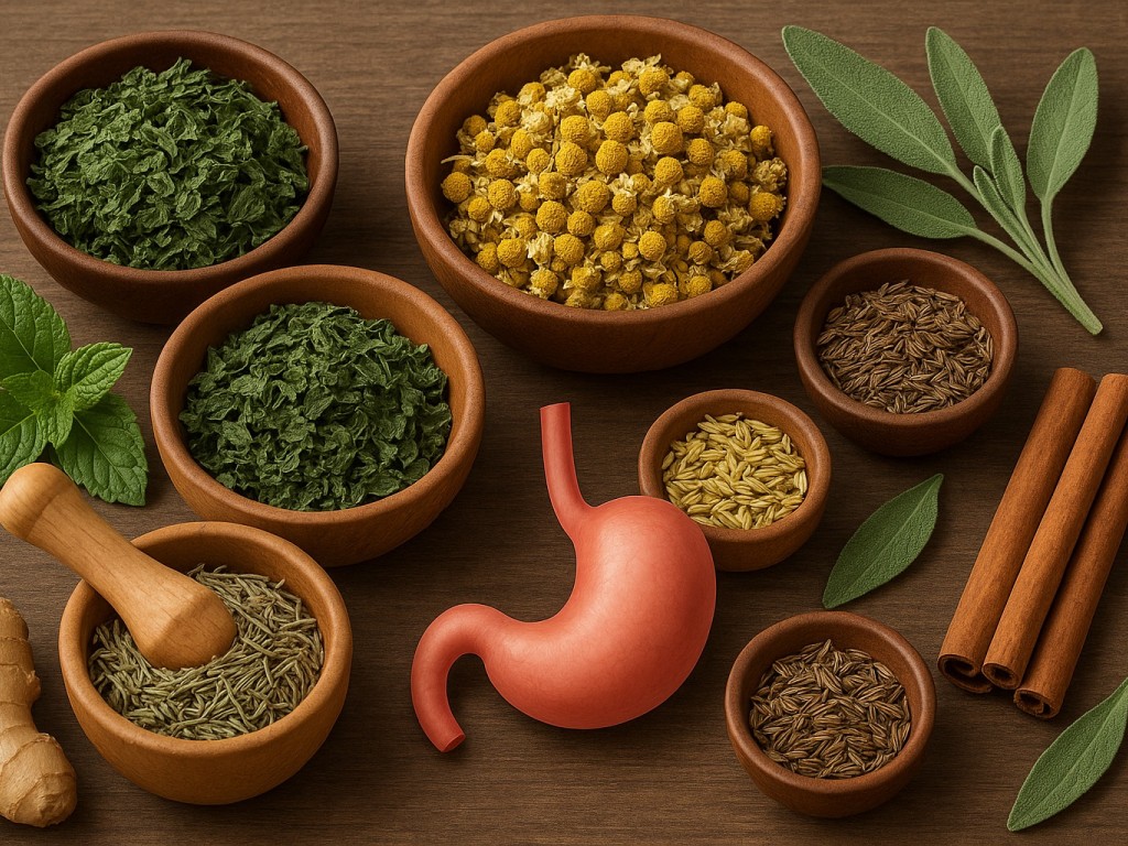 5 گیاه دارویی موثر در نفخ و سوءهاضمه : نسخه ای از دل طب سنتی و علم روز