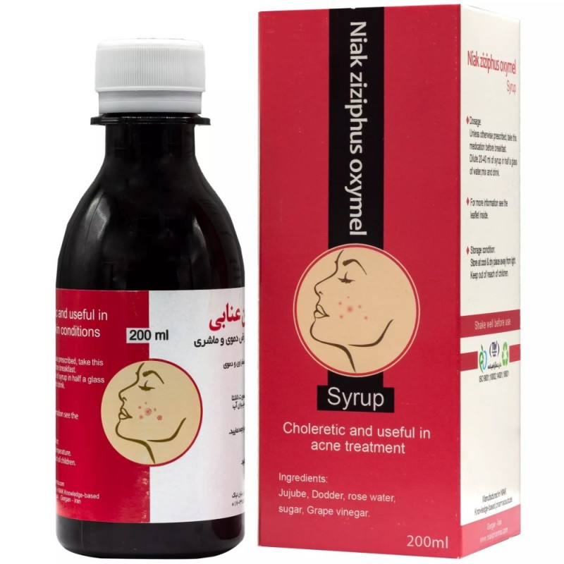 شربت سکنجبین عنابی نیاک در داروآوا