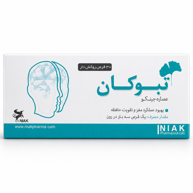 قرص تبوکان نیاک در داروآوا