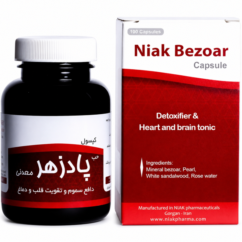 کپسول پادزهر معدنی نیاک در داروآوا