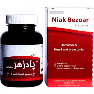 کپسول پادزهر معدنی نیاک در داروآوا