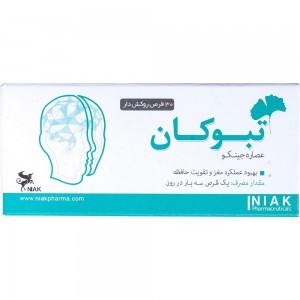 قرص تبوکان نیاک در داروآوا