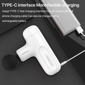 ماساژور تفنگی بومیدی مدل Bomidi M1 Portable Mini Massage Gun در داروآوا