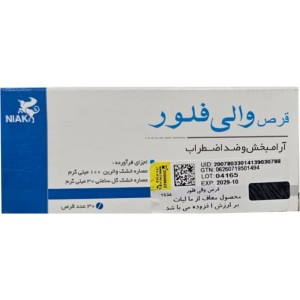 قرص والی فلور نیاک (بلیستر) در داروآوا