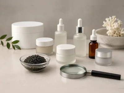 برچسب محصولات حاوی خاویار را چگونه بخوانیم؟ تفاوت عصاره، روغن و ادعاهای محصول