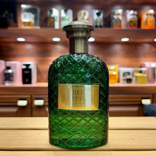 عطر ادکلن اسپرت بودیسیا د ویکتوریوس گرین سفیر فراگرنس ورد Fragrance World Boadicea The Victorious Green Sapphire