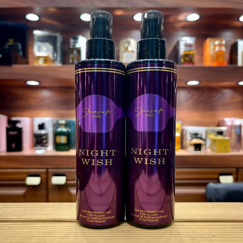 بادی اسپلش زنانه ژک ساف Night wish حجم 200 میل