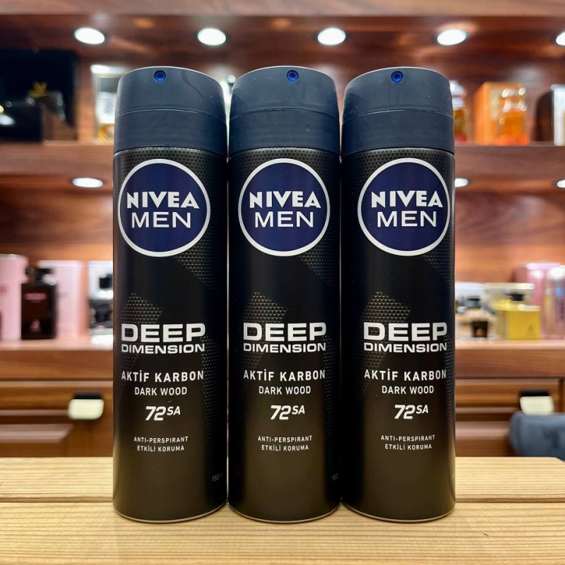 اسپری ضد تعریق مردانه نیوا 72 ساعته deep dimension