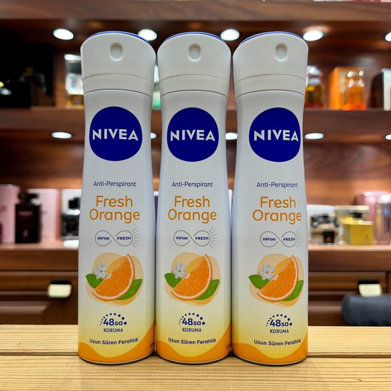 اسپری ضد تعریق زنانه 48 ساعته نیوا fresh orange