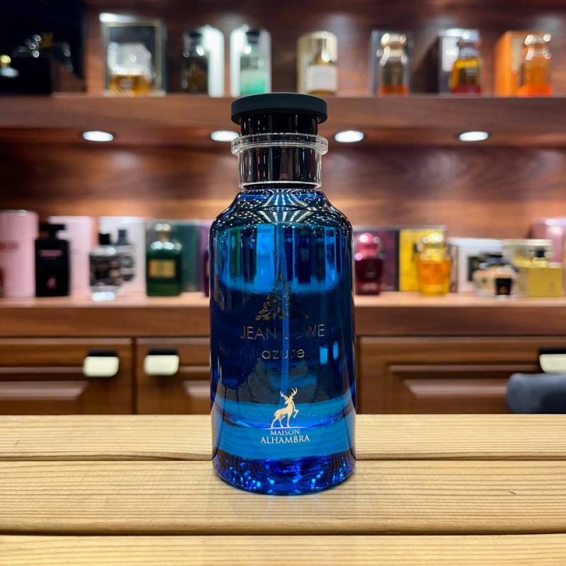 ادکلن مردانه الحمبرا جین لاو آزور100میل(Jean Lowe Azure) رایحه لویی ویتون افترنون سوییم