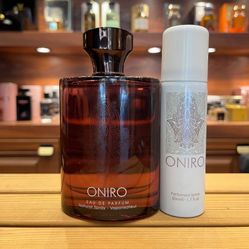 ادکلن اونیرو مردانه فرگرانس ورد 100 میل (همراه با اسپری) (Oniro(Fragrance World