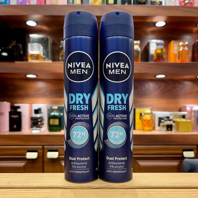 اسپری مردانه ضد تعریق 72 ساعت نیوا 200میل NIVEA DRY FRESH