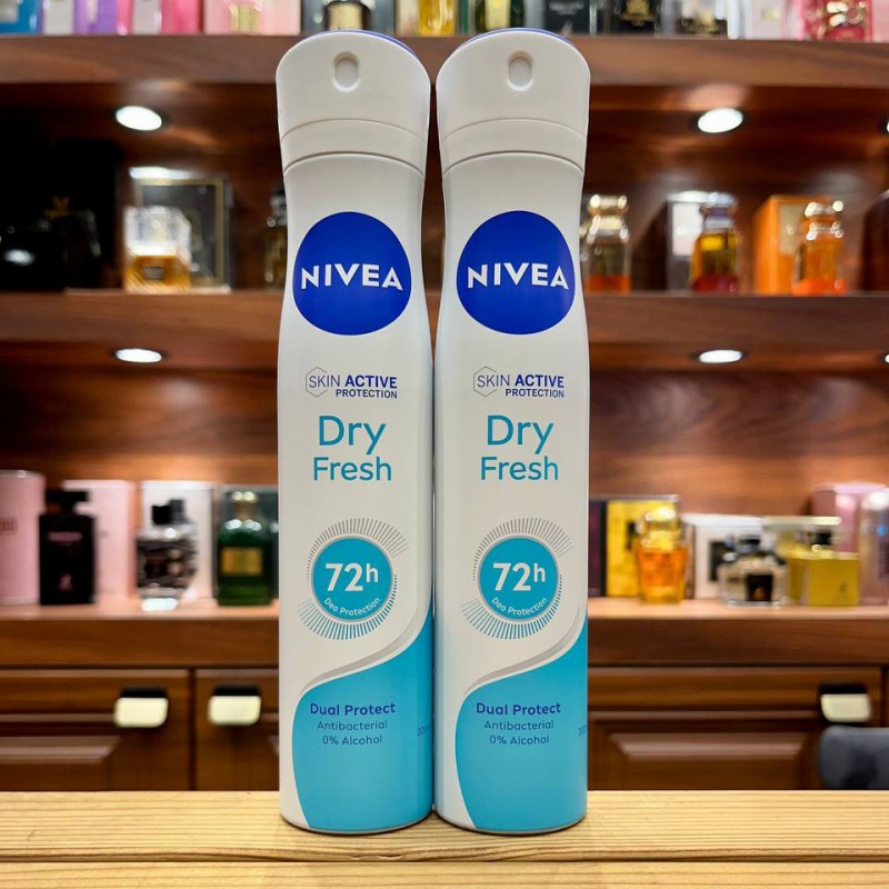 اپسری ضد تعریق زنانه 72 ساعت نیوا 200میل NIVEA DRY FRESH
