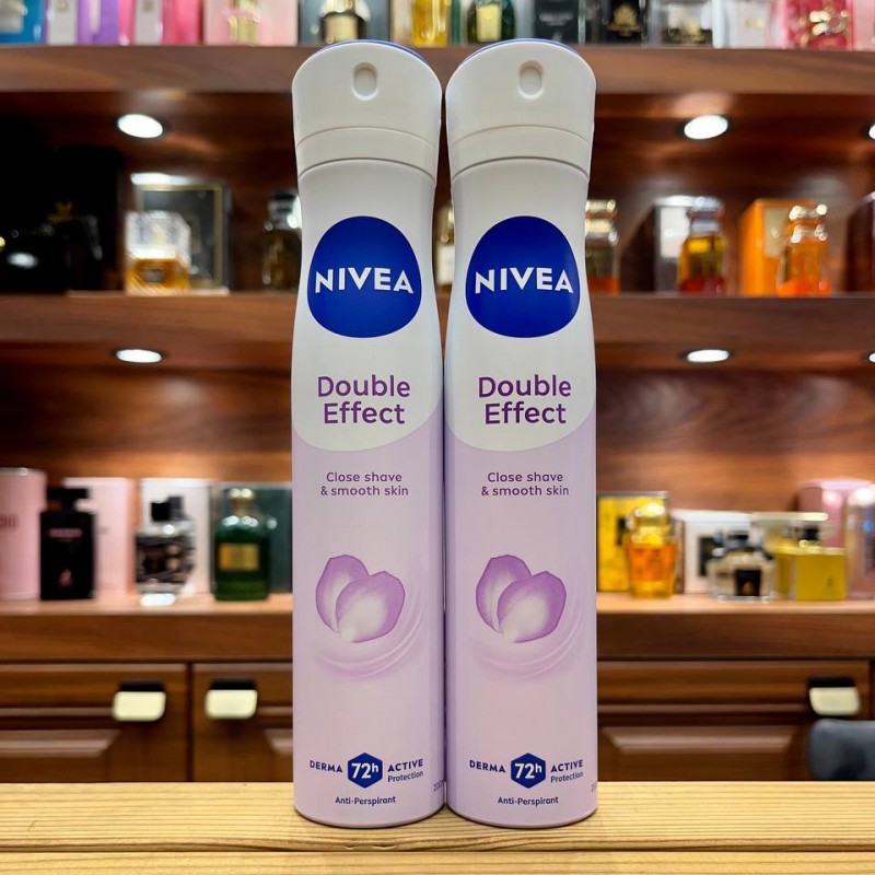 اسپری ضد تعریق زنانه 72 ساعت نیوا 200میل NIVEA DOUBLE EFFECT