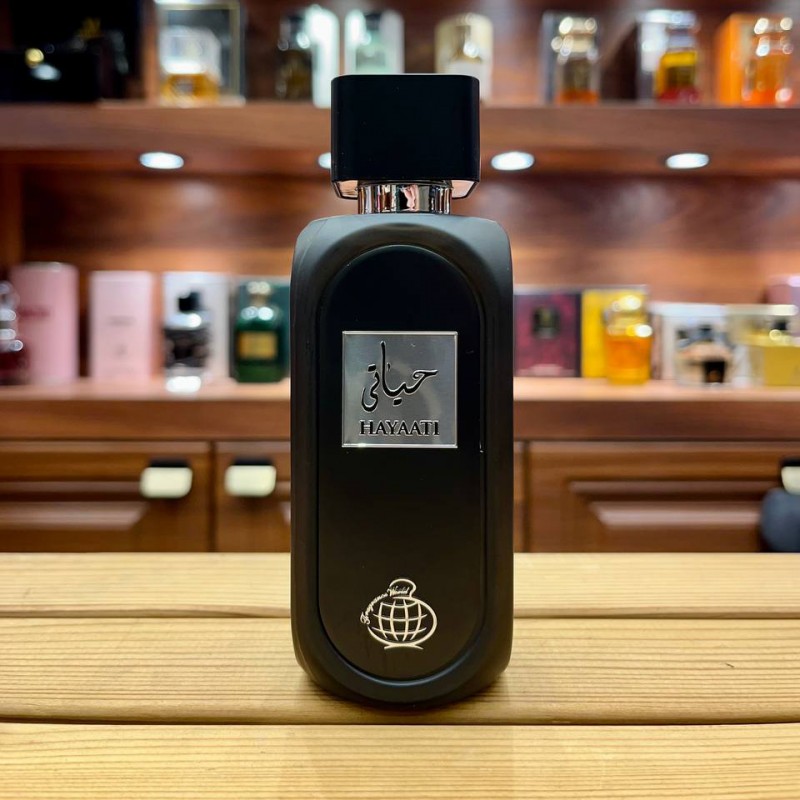 ادکلن فراگرنس ورد مدل حیاتی100میل Fragrance world Hayaati Eau DE Parfum