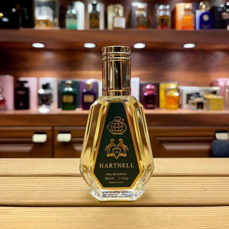 ادکلن 50 میل فراگرنس ورد مدل هارتنل رایحه عطر پارفومز د مارلی هالتان Fragrance World Hartnell