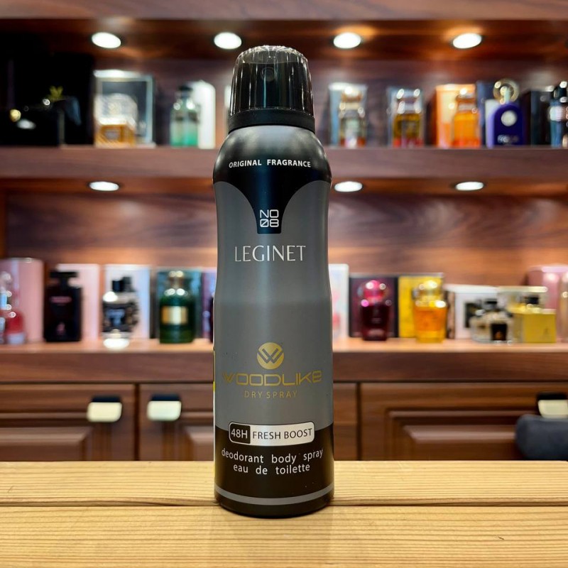 اسپری  بدن وودلایک مدل Leginet حجم 200 میل  LEGINET WOODLIKE