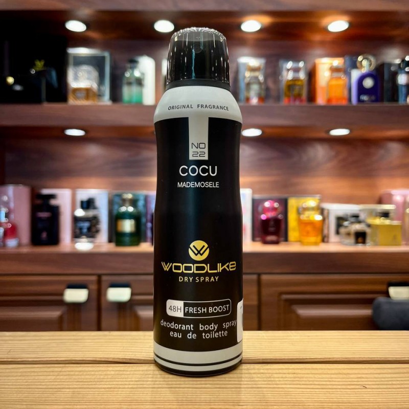 اسپری وود لایک کوکو مادمازل Cocu Mademosele حجم ۲۰۰ میل COCU MADEMOSELE WOODLIKE