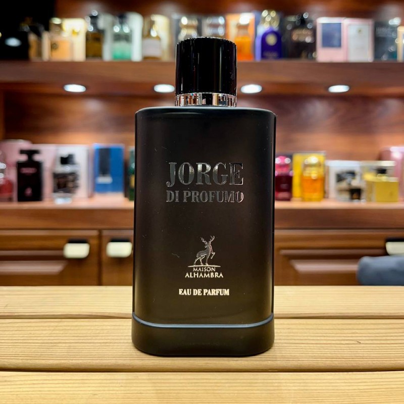 ادکلن الحمبرا جورج دی پروفومو رایحه جورجیو آرمانی آکوا دی جیو پروفوم، مشکی100میل  Alhambra-JDProfumo