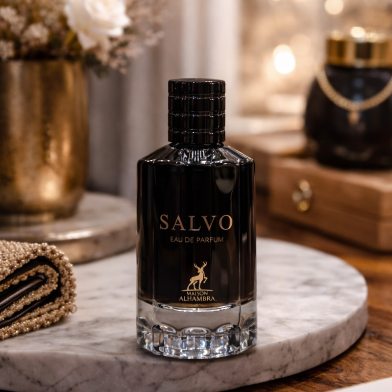 ادکلن مردانه الحمبرا مدل سالوو رایحه دیور ساواج100میل