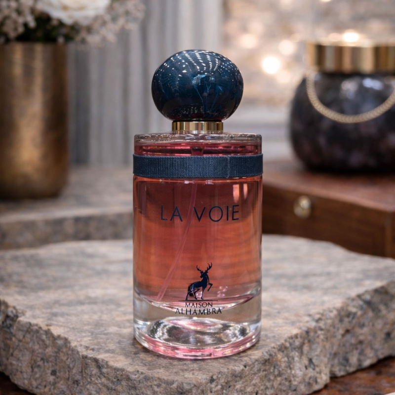 ادکلن زنانه الحمبرا مدل لا وی رایحه جورجیو آرمانی مای وی 100میل ALHAMBRA La Voie
