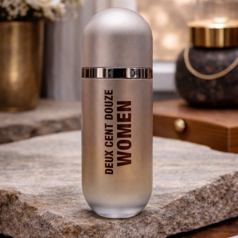 ادکلن فراگرنس ورد مدل دیوکس سنت دوز زنانه مشابه رایحه کارولینا هررا 212 سکسی100میل Fragrance World Deux Cent Douze