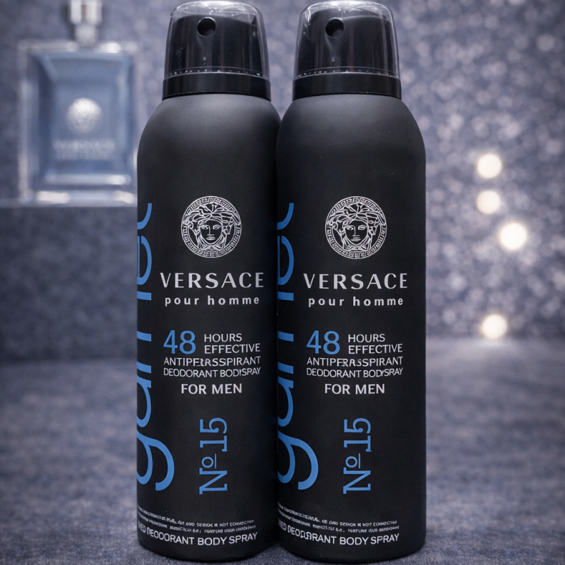 اسپری دئودورانت مردانه گارنت رایحه ورساچه POUR HOMME حجم 200 میل