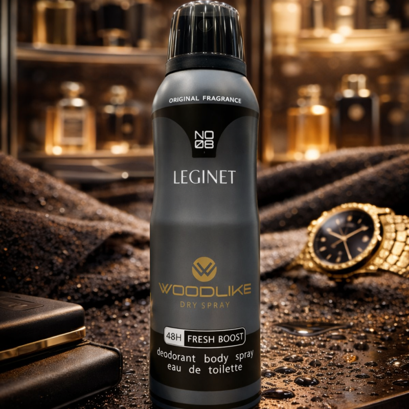اسپری  بدن وودلایک مدل Leginet حجم 200 میل  LEGINET WOODLIKE