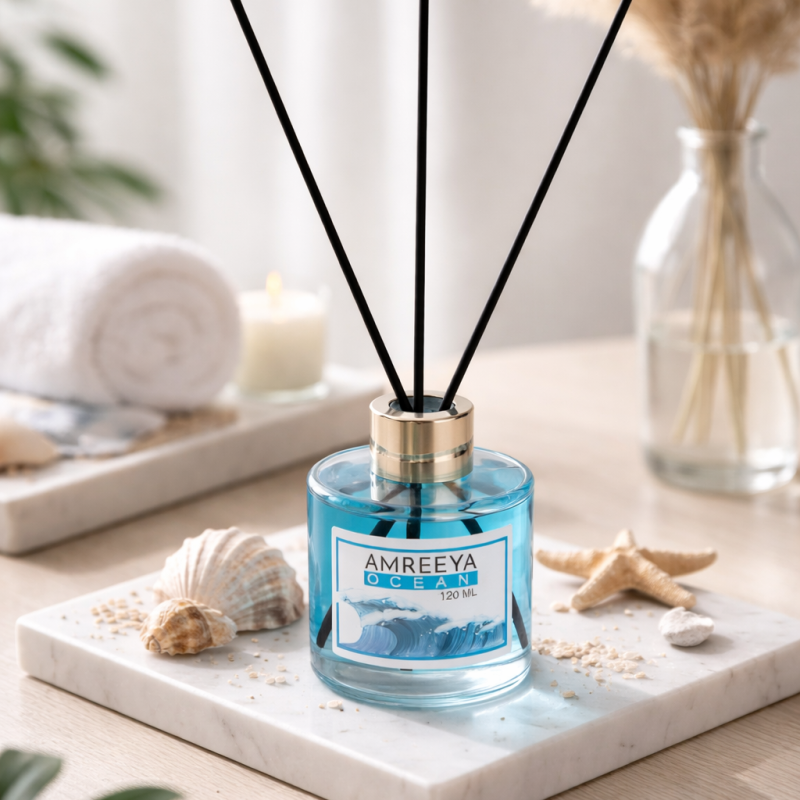 خوشبوکننده هوا آمریا مدل اقیانوس حجم 120 میلی لیتر
