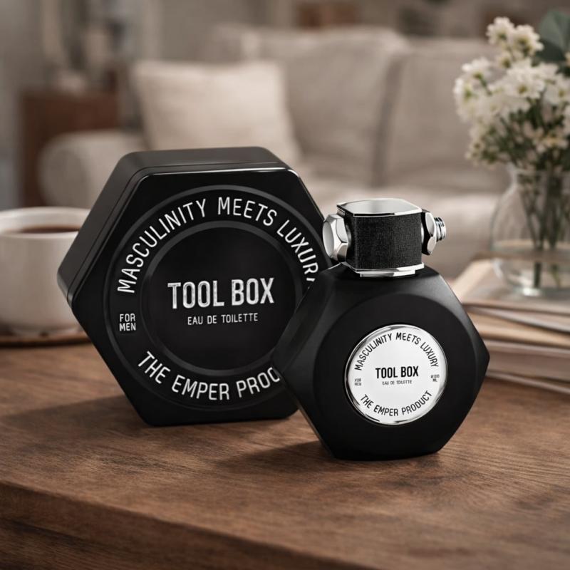 ادکلن امپر تولباکس ادو تویلت جعبه فلزی 100میل  Emper Tool Box Eau de Toilette