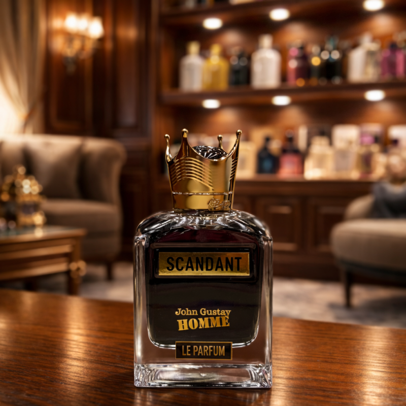 ادکلن فراگرنس ورد100میل  مدل اسکندانت ژان گوستاو هوم له پارفوم رایحه ژان پل گوتیه اسکندال پورهوم له پارفوم ( قرمز) Scandal Pour Homme