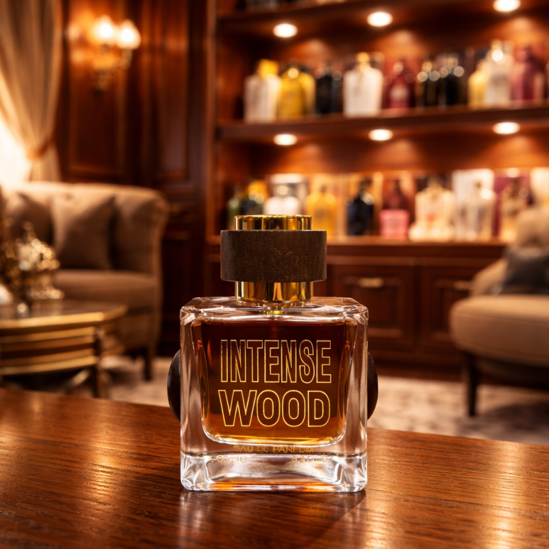 ادکلن مردانه دیسکوارد هی وود فراگرنس ورد اینتنس وود 100میل  (Fragrance World DSQUARED² He Wood)