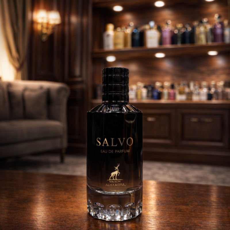 ادکلن مردانه الحمبرا مدل سالوو رایحه دیور ساواج100میل