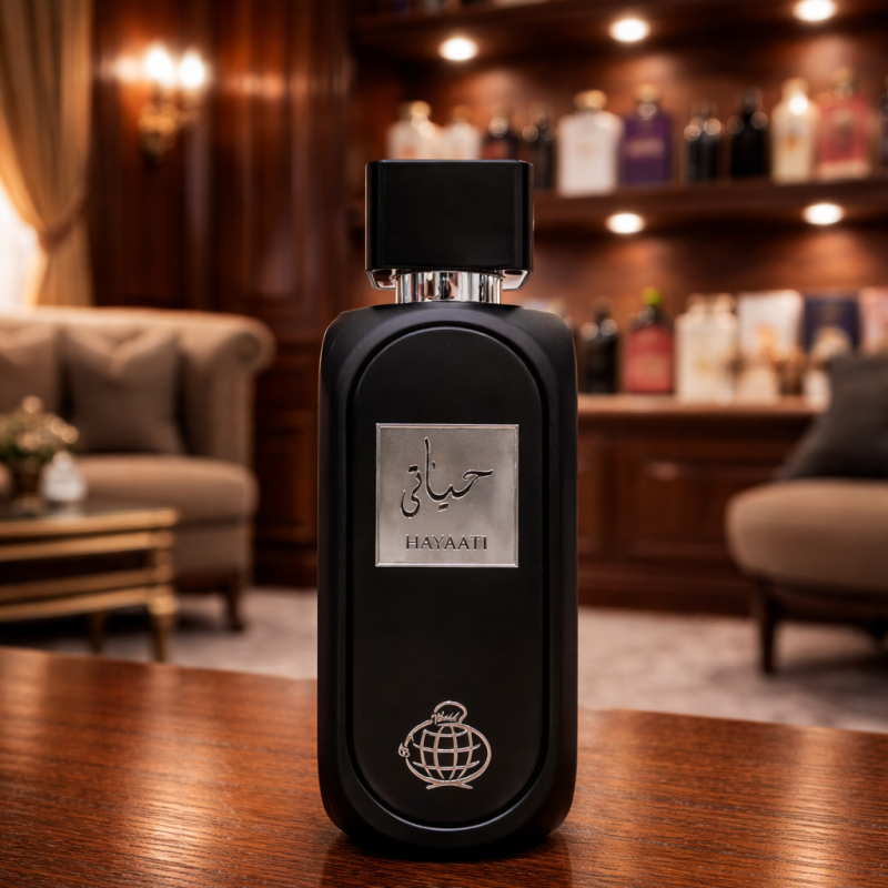 ادکلن فراگرنس ورد مدل حیاتی100میل Fragrance world Hayaati Eau DE Parfum
