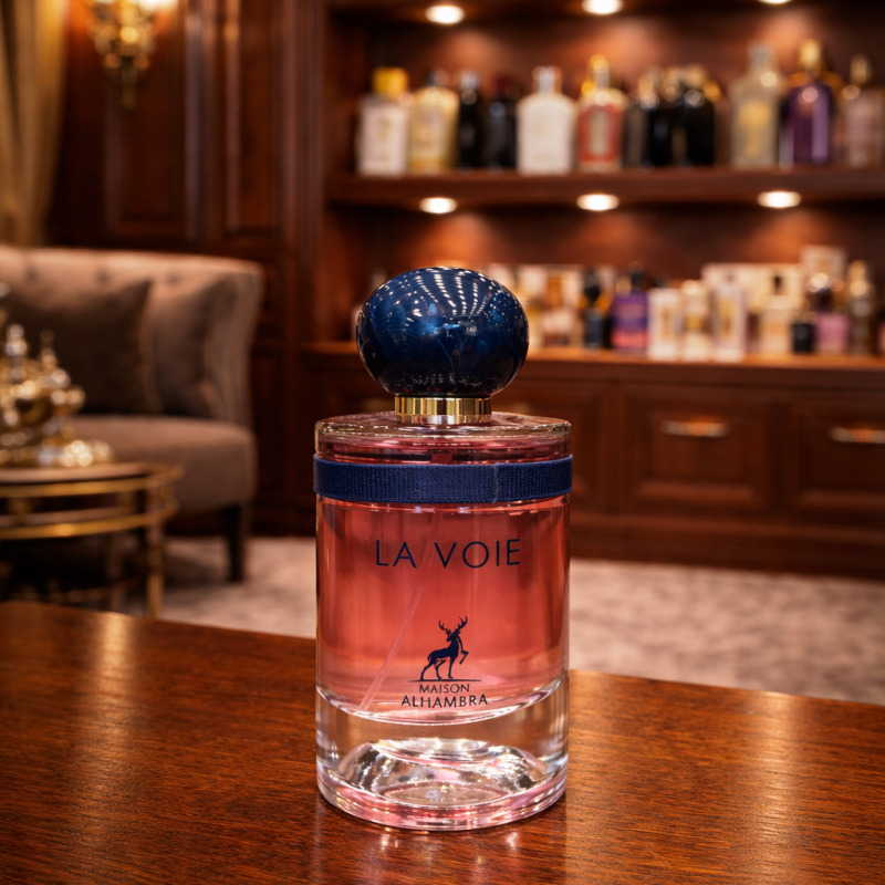 ادکلن زنانه الحمبرا مدل لا وی رایحه جورجیو آرمانی مای وی 100میل ALHAMBRA La Voie