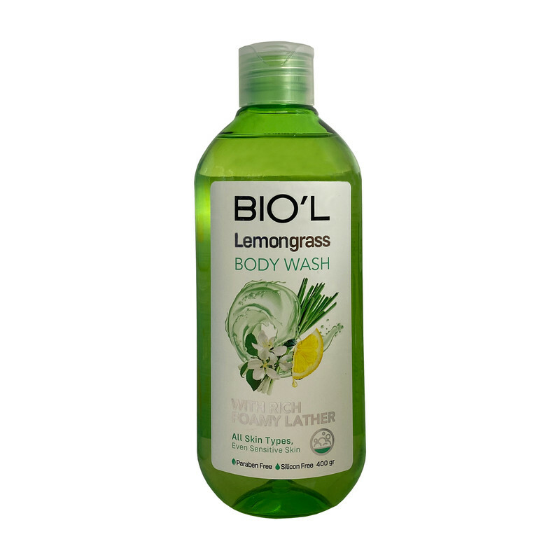 شامپو بدن بیول مدل Lemongrass حجم 400 میل