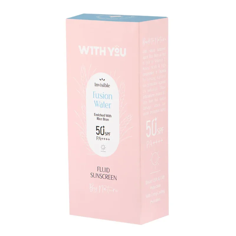 ضد آفتاب فلوئید بی رنگ SPF 50 ویت یو 30میل