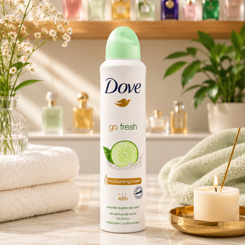 اسپری ضد تعریق داو Go Fresh خیار حجم 250 میلی