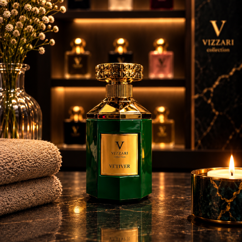 ادکلن  نیشان هاجیوات (Vizzari vetiver ) VETIVER ویزاری ـ 100میل
