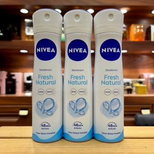 اسپری ضد تعریق زنانه 48 ساعته نیوا fresh natural