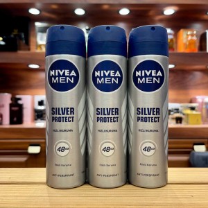اسپری ضد تعریق مردانه نیوا48ساعته silver protect