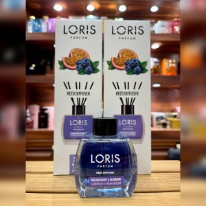 خوشبو کننده هوا رایحه  پشن فروت و بلوبری120میل LORIS PASSION FRUITY & BLUEBERRY