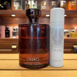 ادکلن اونیرو مردانه فرگرانس ورد 100 میل (همراه با اسپری) (Oniro(Fragrance World