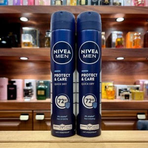 اسپری مردانه ضد تعریق 72 ساعت نیوا 200میل NIVEA PROTECT &CARE