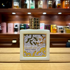 ادکلن زنانه لطافه مدل قائد الفرسان انلیمیتد رایحه مانسرا کوکو وانیل 100میل Lattafa Qaed Al Fursan Unlimited